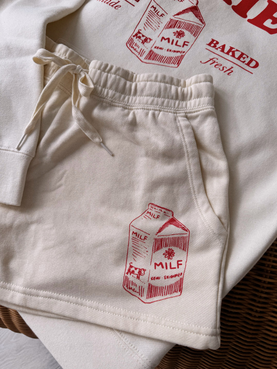 Milf ’N' Cookies Sweatshorts