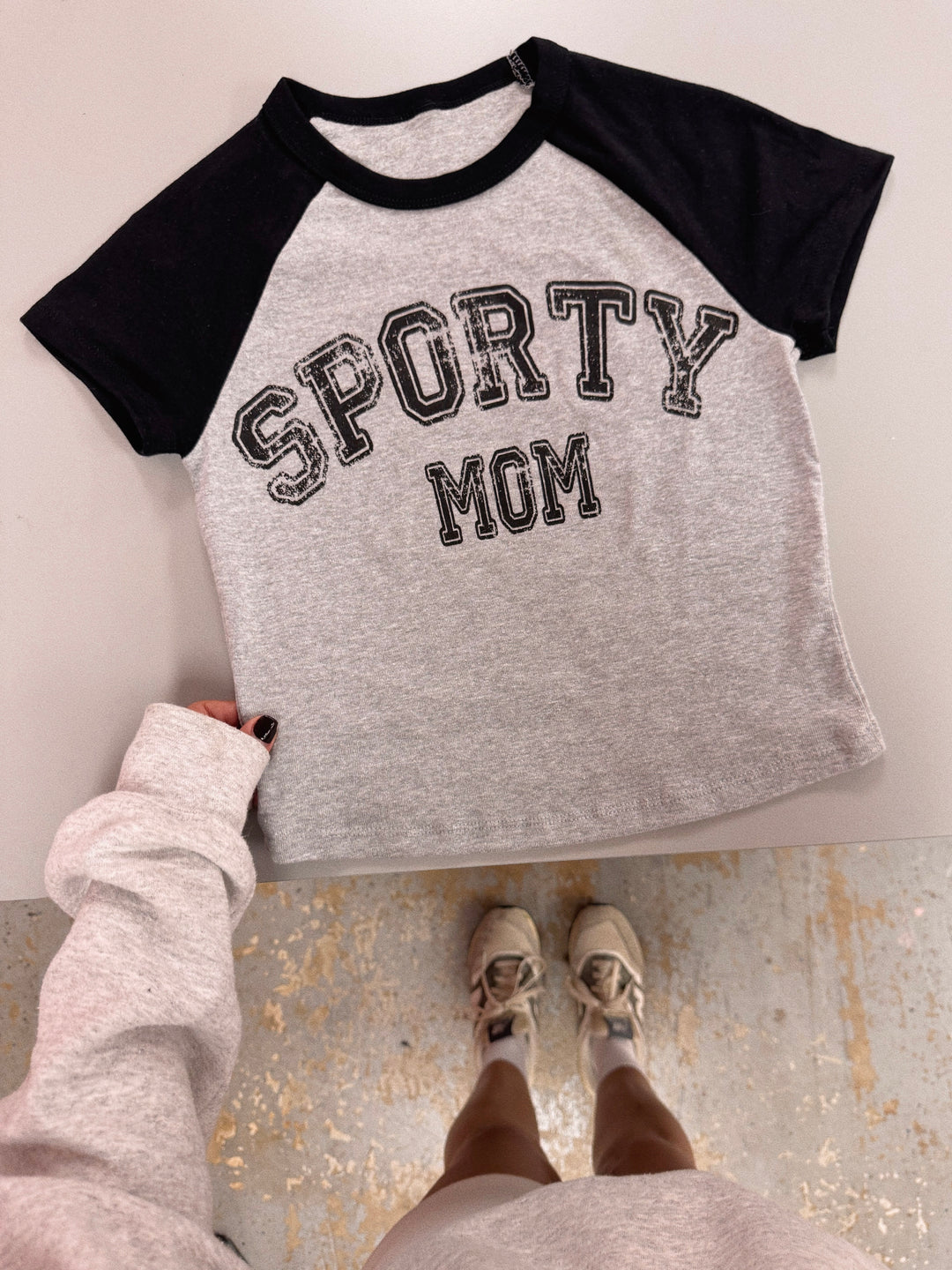 Sporty Mom Babydoll Tee