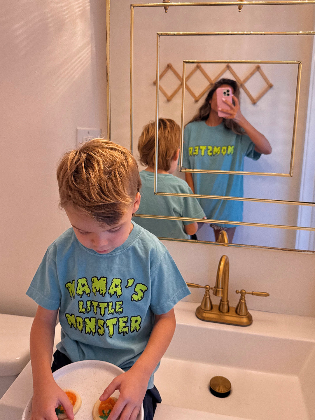 Mama's Little Monster kid’s tee