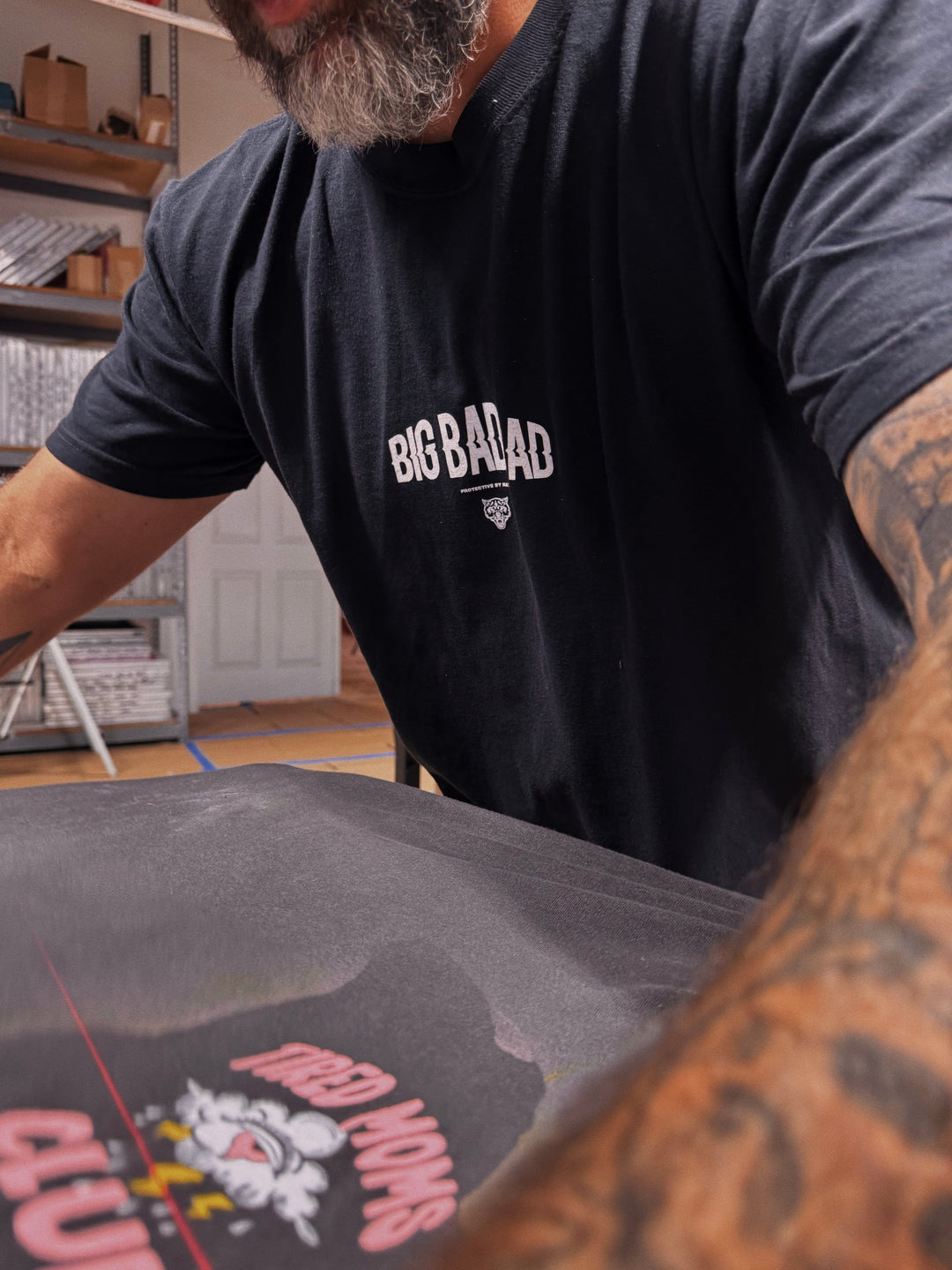 Big Bad Dad tee