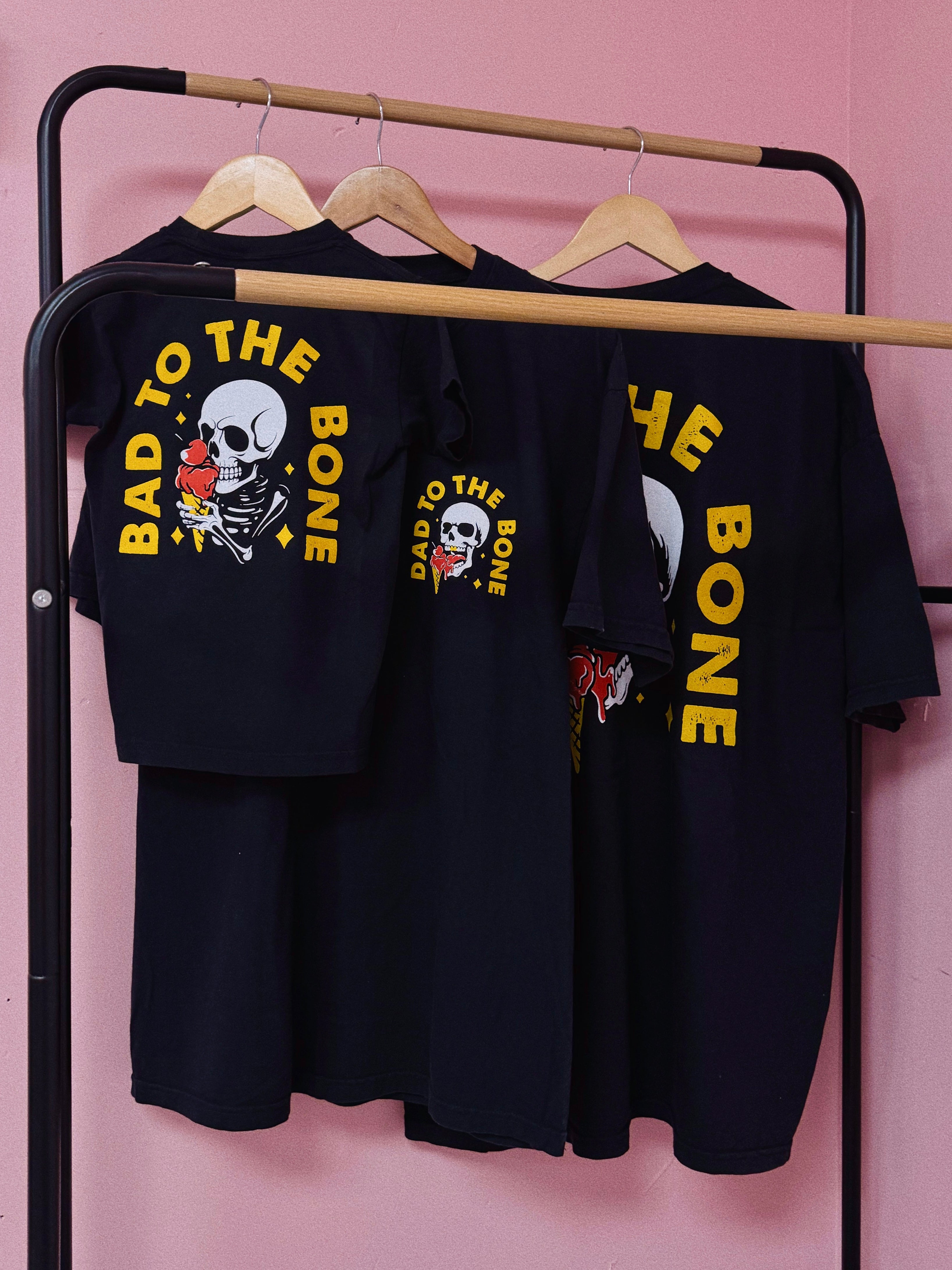 Bad to the Bone Kid's Tee – Hubs & Hers