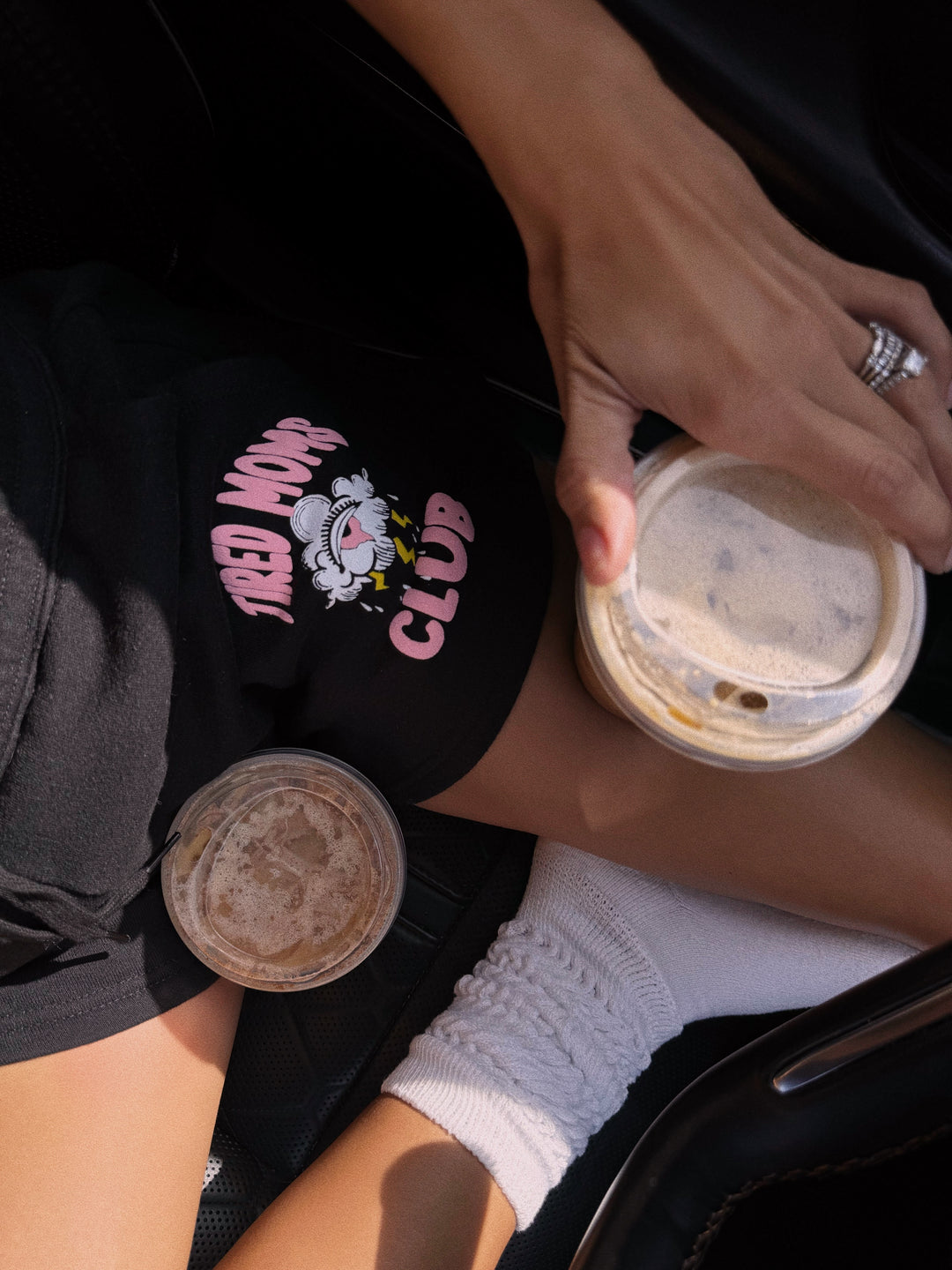 Tired Moms Club Sweatshorts