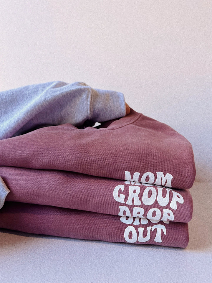 Mom Group Dropout Crewneck