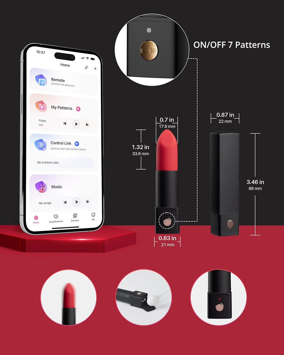 Secret Lipstick Vibrator