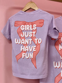 Girls Just Want to Have Fun Kid’s Tee