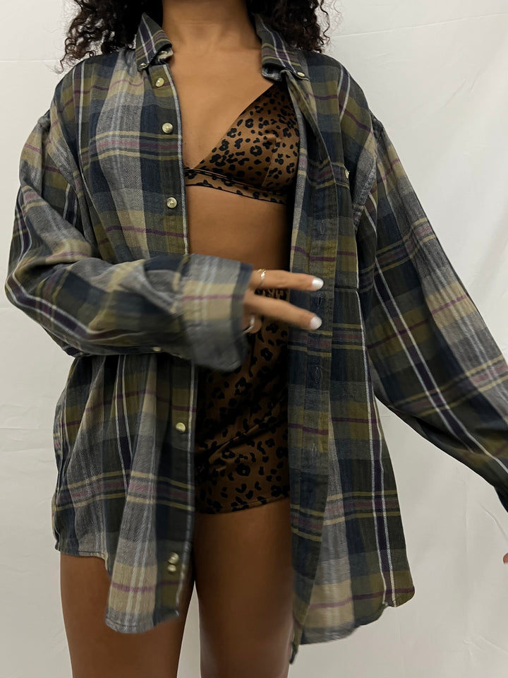 Vintage Flannel | Sleepy Wives Club - men’s XL