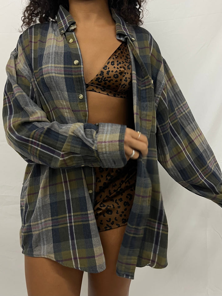 Vintage Flannel | Sleepy Wives Club - men’s XL