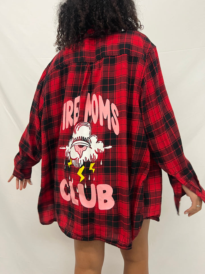 Vintage Flannel | Tired Moms Club - women’s XL