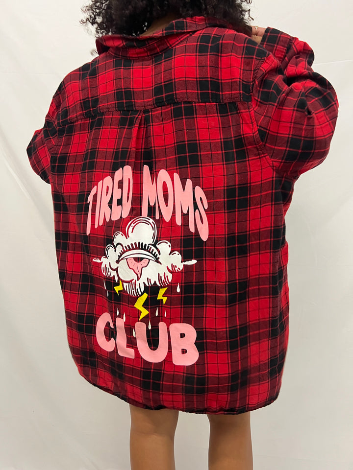 Vintage Flannel | Tired Moms Club - women’s XL