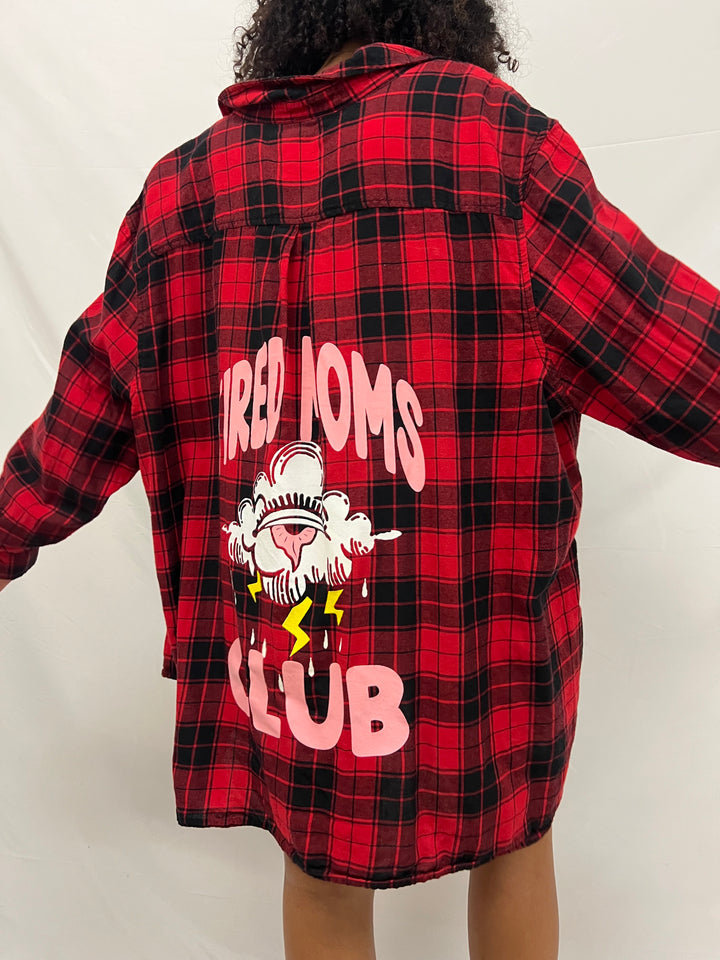 Vintage Flannel | Tired Moms Club - women’s XL