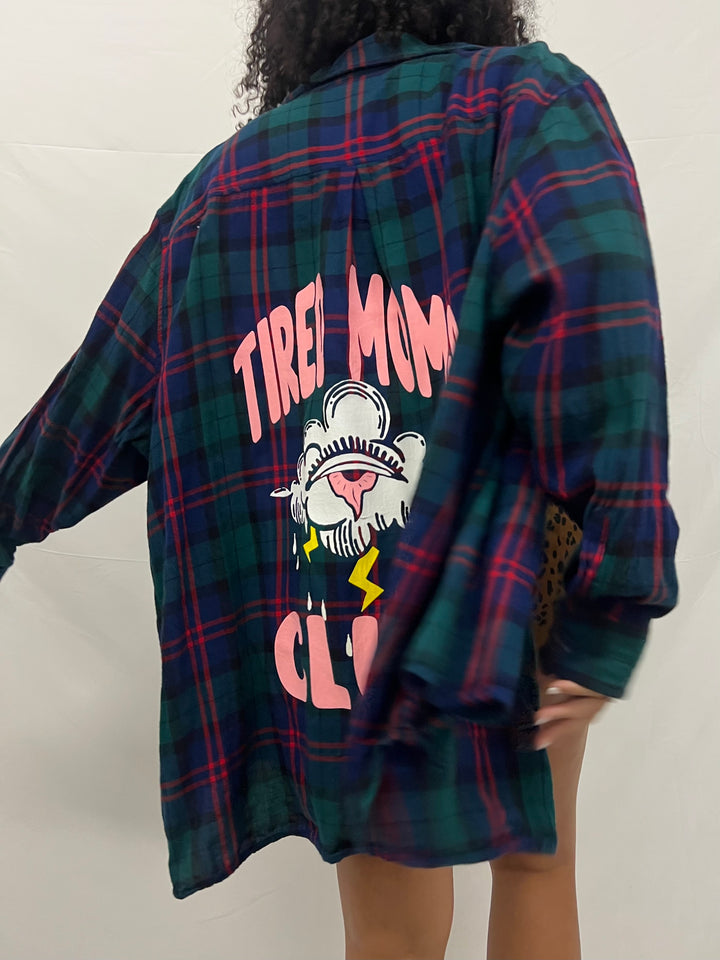 Vintage Flannel | Tired Moms Club - women’s XL