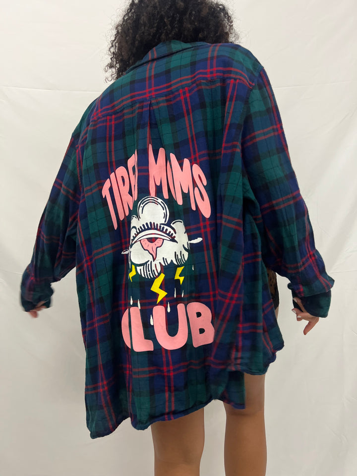 Vintage Flannel | Tired Moms Club - women’s XL
