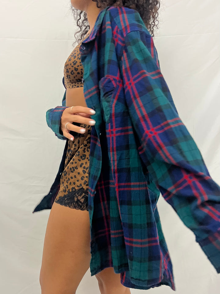 Vintage Flannel | Tired Moms Club - women’s XL