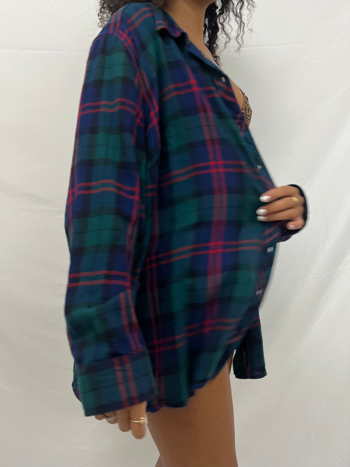 Vintage Flannel | Tired Moms Club - women’s XL