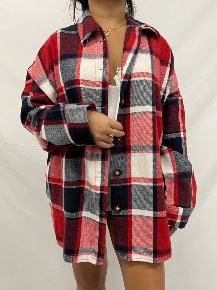 Vintage Flannel | Tired Moms Club - women’s M