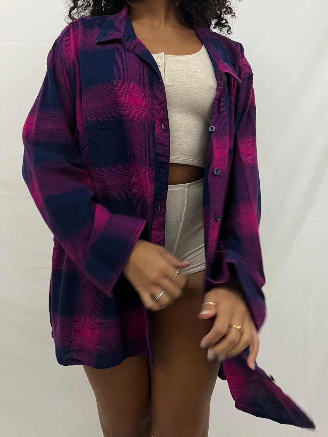 Vintage Flannel | Sleepy Wives Club - women’s XL