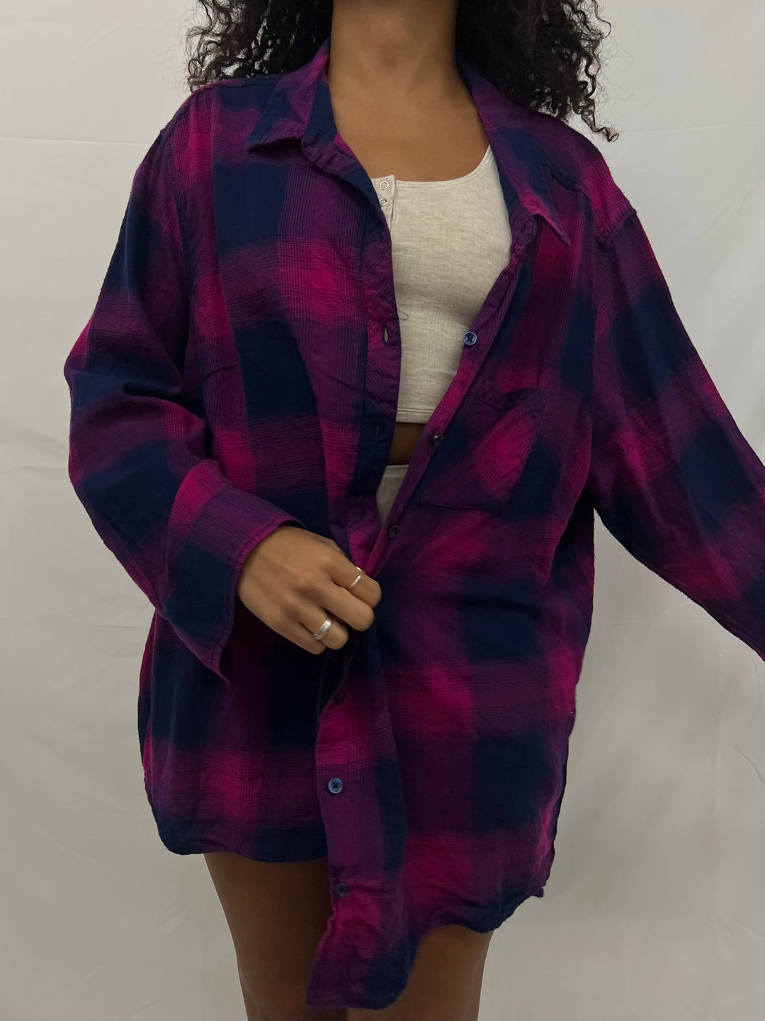 Vintage Flannel | Sleepy Wives Club - women’s XL