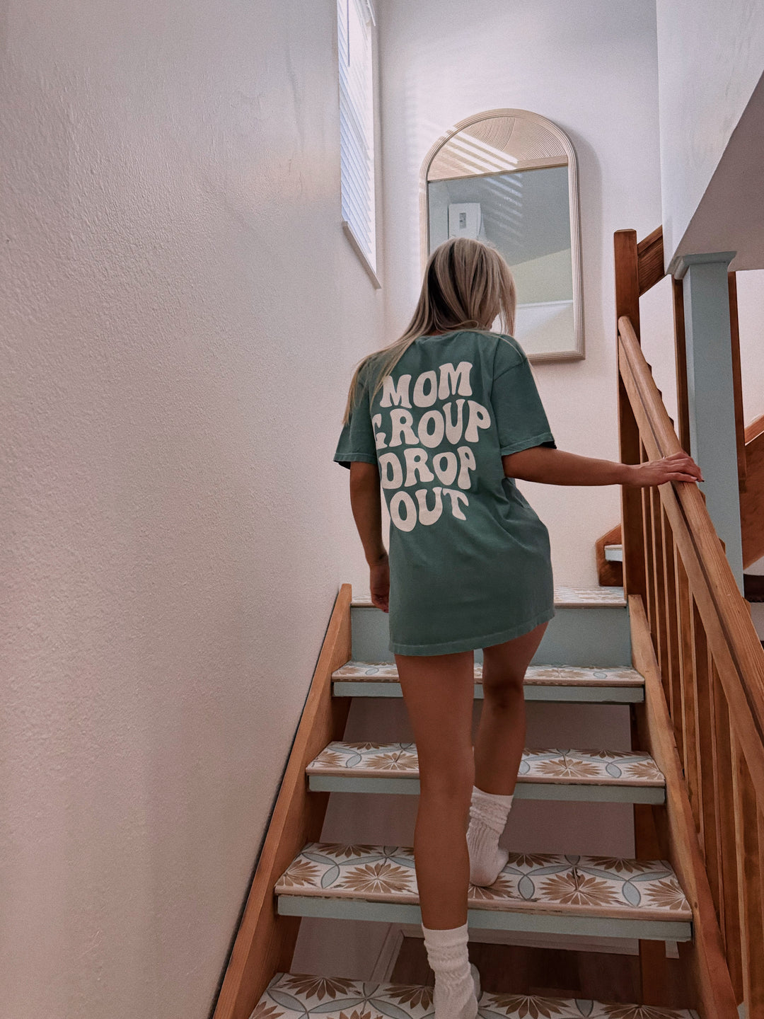 Mom Group Dropout Tee – Hubs & Hers