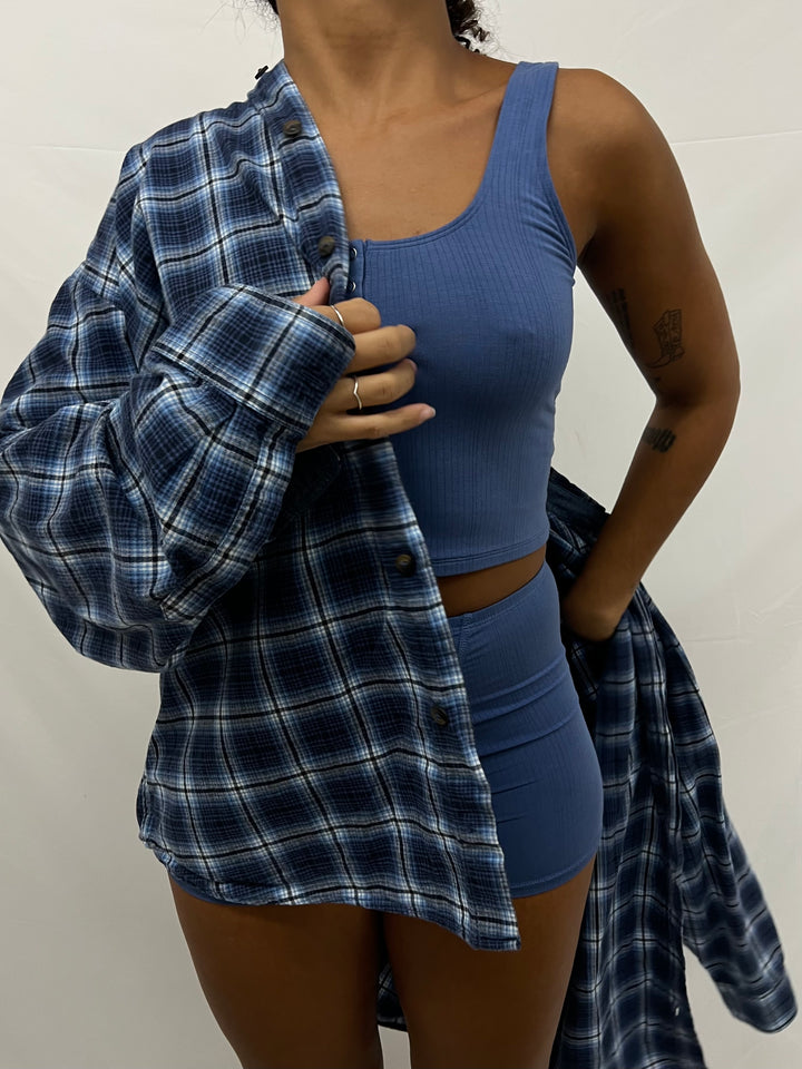 Vintage Flannel | Tired Moms Club - men’s XL