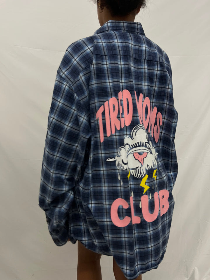 Vintage Flannel | Tired Moms Club - men’s XL