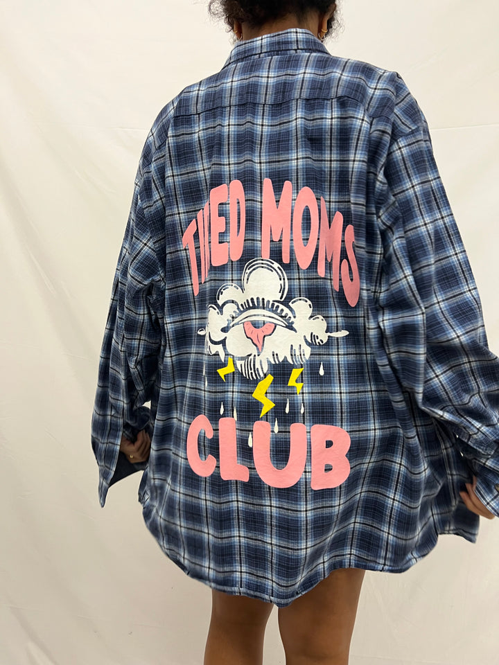 Vintage Flannel | Tired Moms Club - men’s XL