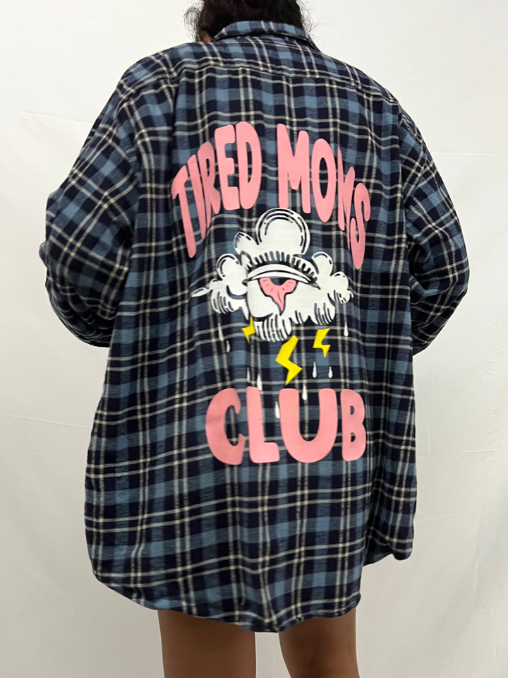 Vintage Flannel | Tired Moms Club - men’s XL