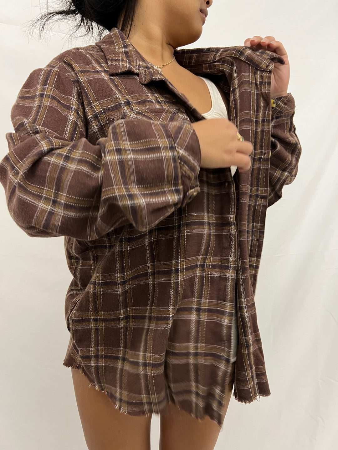 Vintage Flannel | Tired Moms Club - men’s S (misprint)