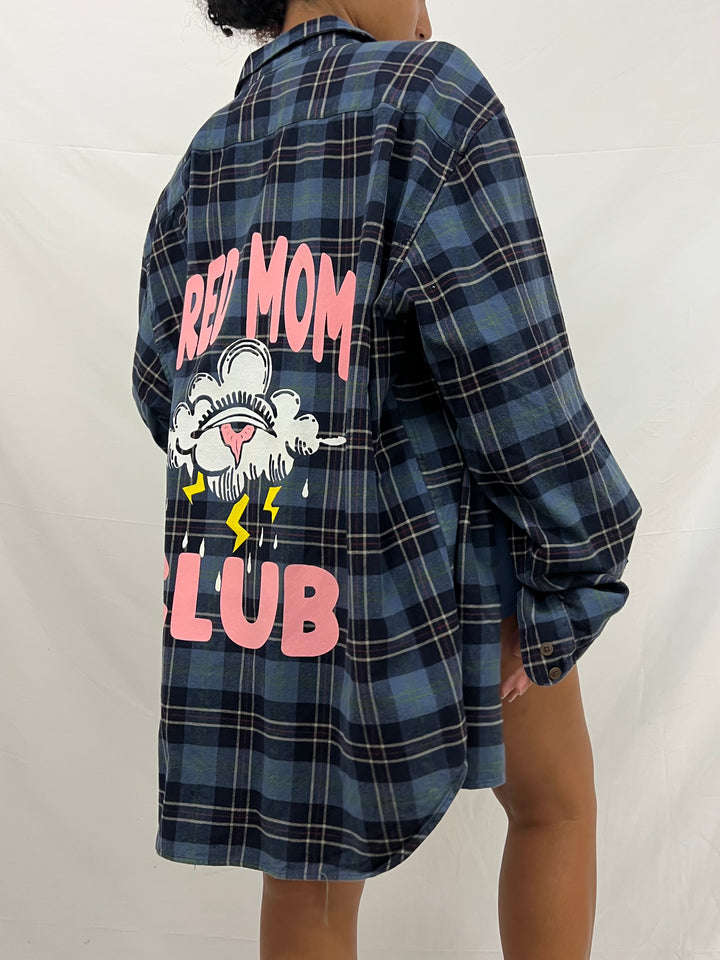 Vintage Flannel | Tired Moms Club - men’s XL