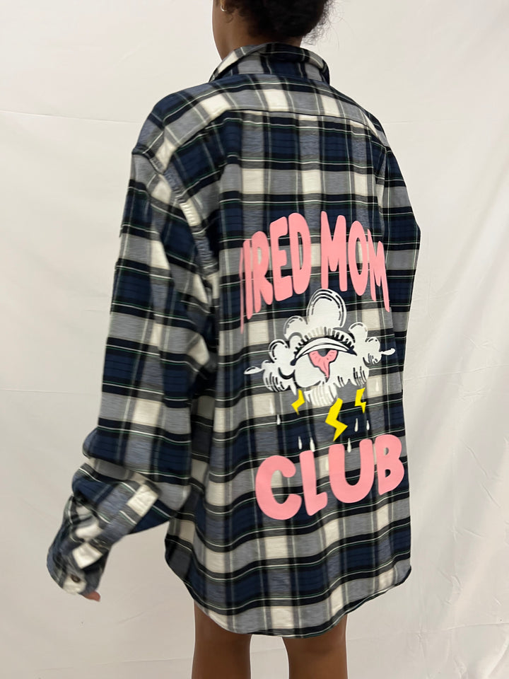 Vintage Flannel | Tired Moms Club - men’s XL