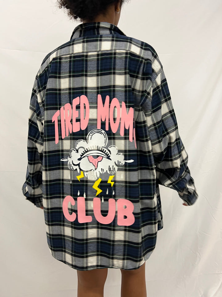 Vintage Flannel | Tired Moms Club - men’s XL