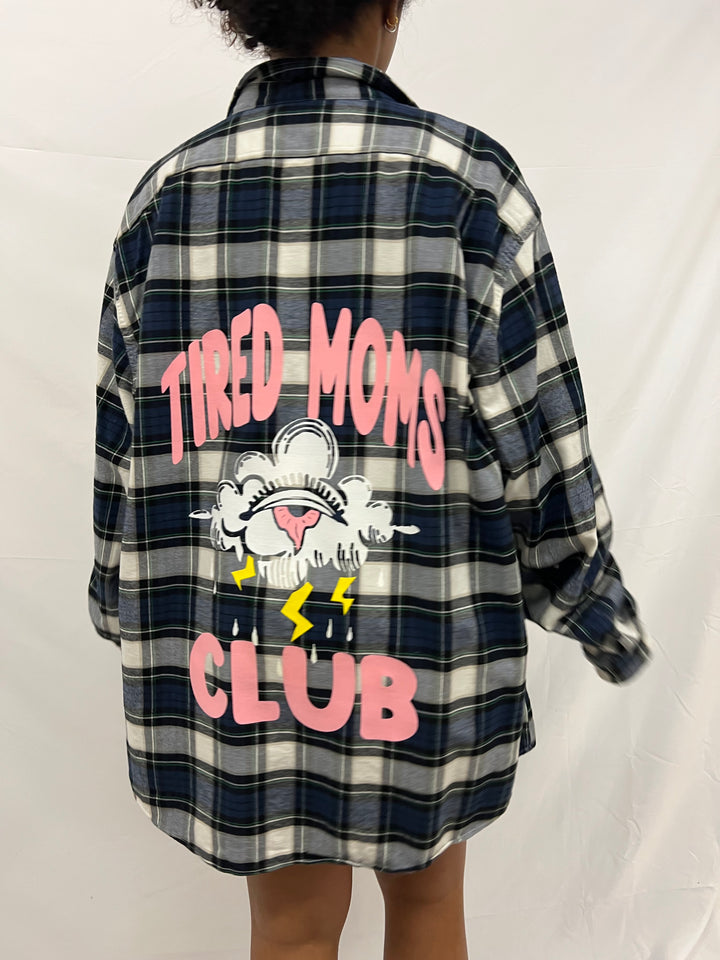 Vintage Flannel | Tired Moms Club - men’s XL