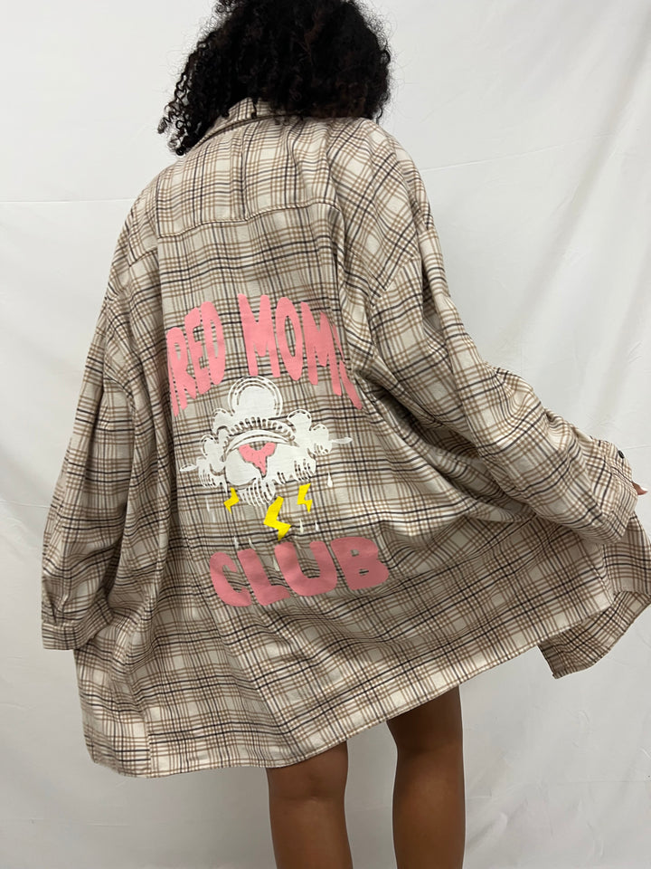 Vintage Flannel | Tired Moms Club - men’s XXL