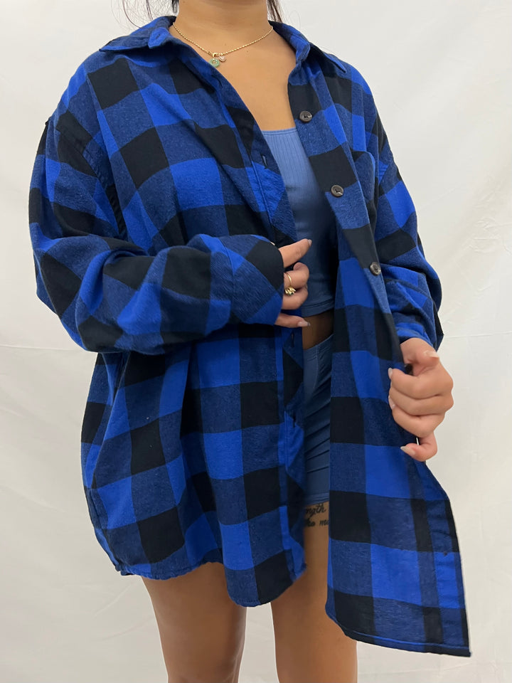 Vintage Flannel | Tired Moms Club - women’s L