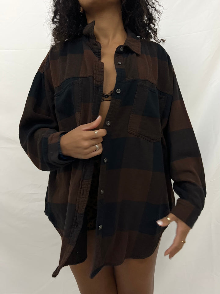 Vintage Flannel | Tired Moms Club - women’s L