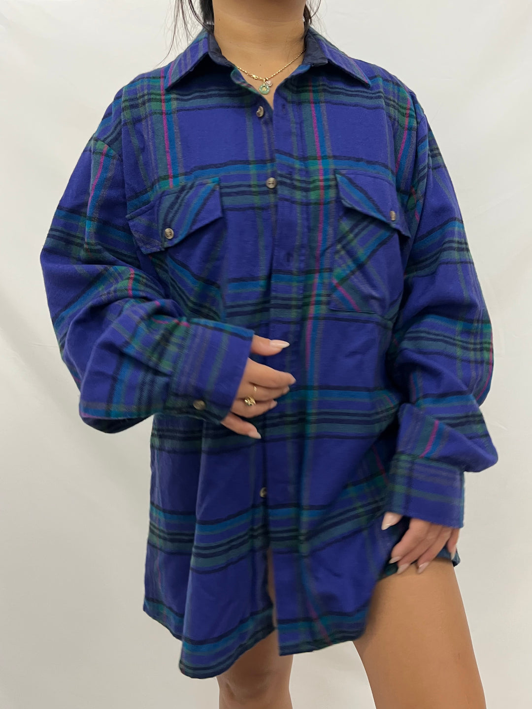 Vintage Flannel | Tired Moms Club - men’s XL