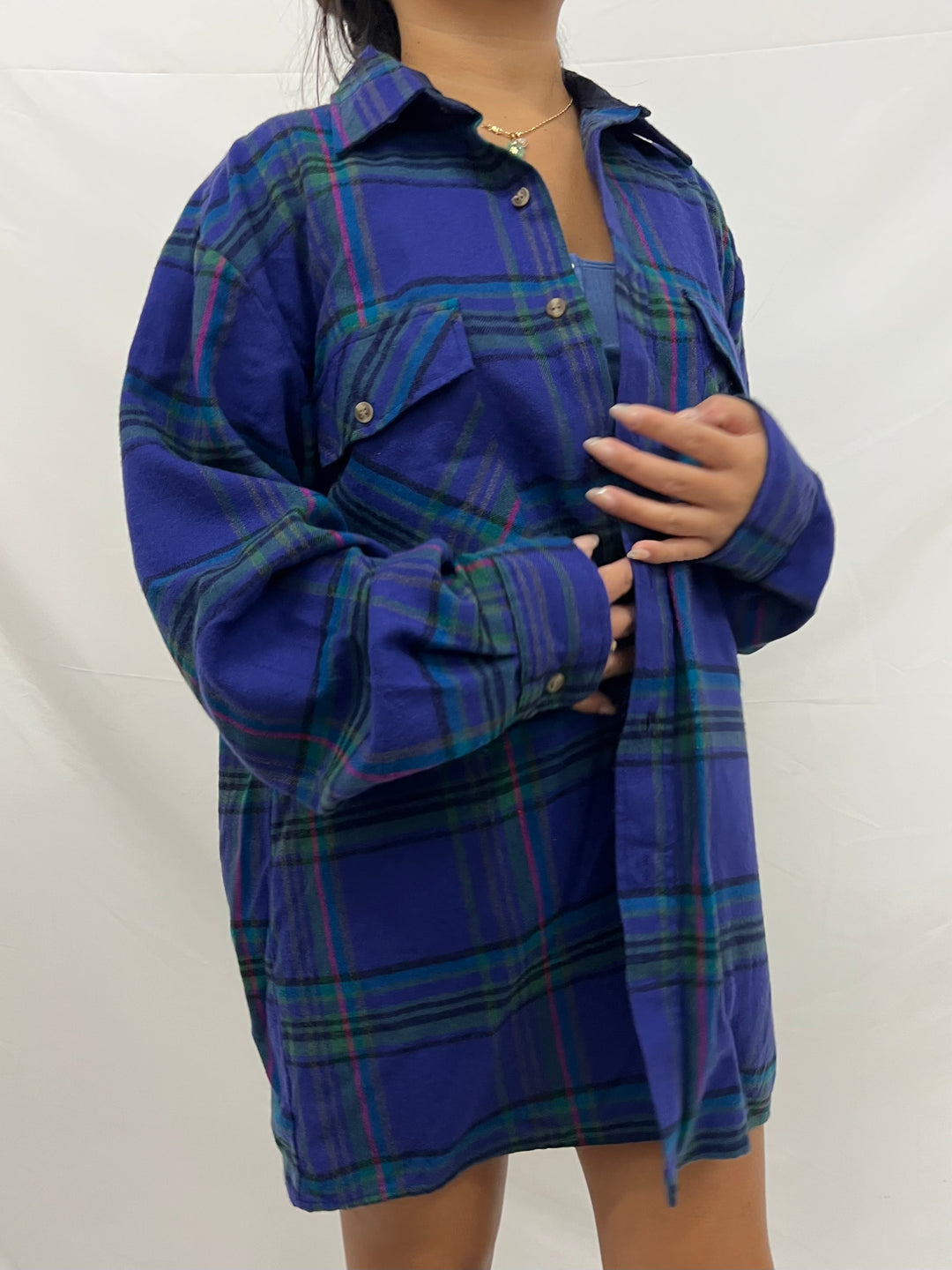 Vintage Flannel | Tired Moms Club - men’s XL