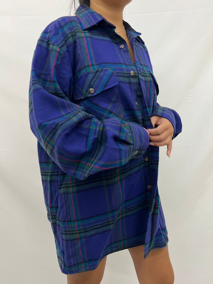 Vintage Flannel | Tired Moms Club - men’s XL