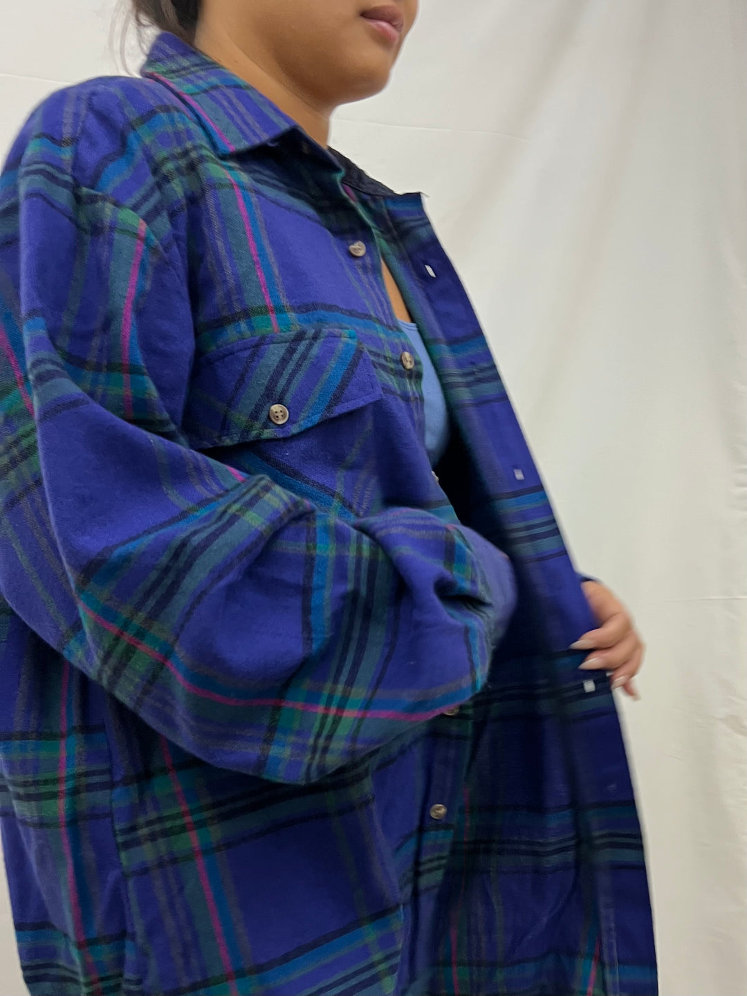 Vintage Flannel | Tired Moms Club - men’s XL
