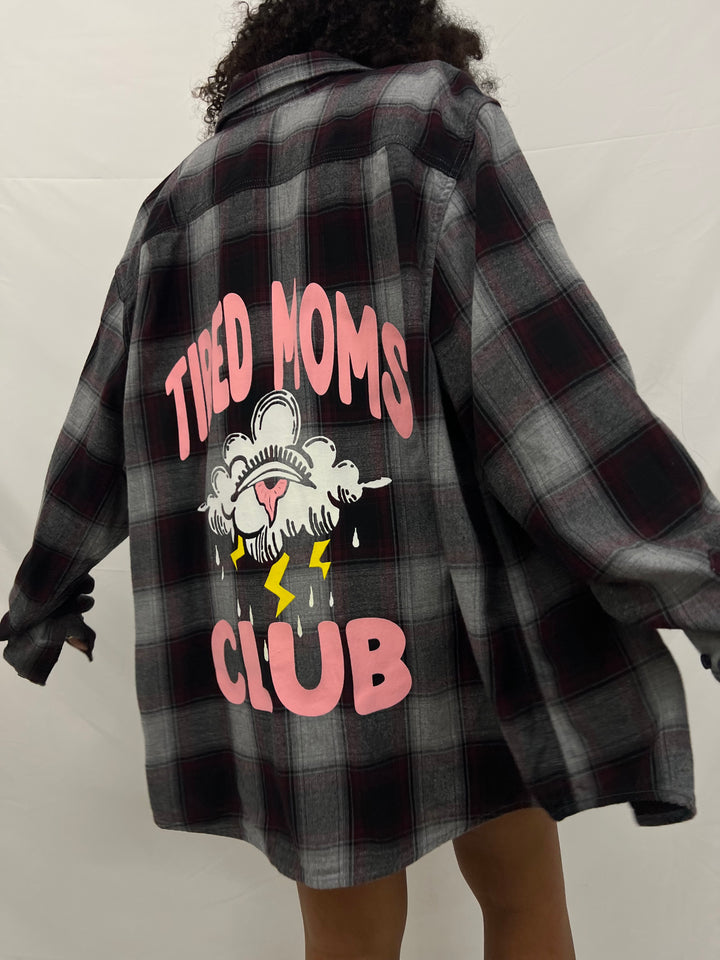 Vintage Flannel | Tired Moms Club - men’s XL