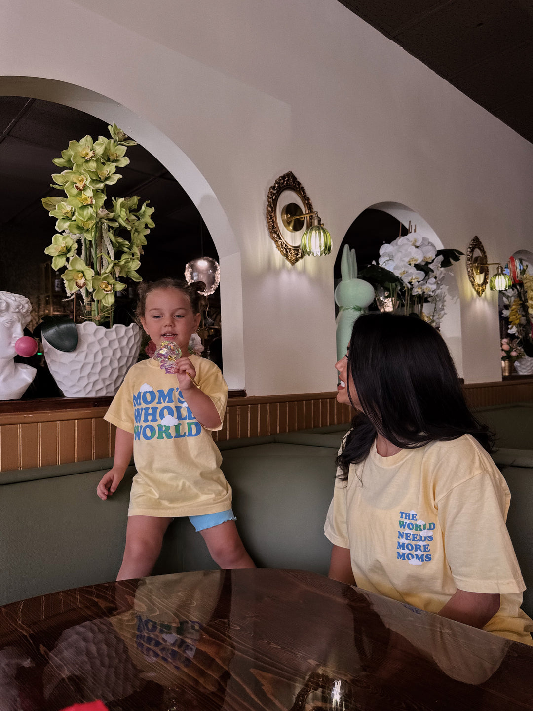 Mom’s Whole World kid’s tee