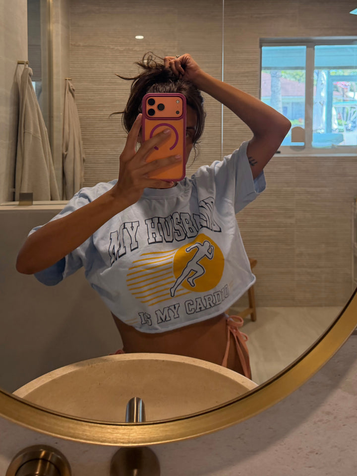 My Husband is my Cardio Tee