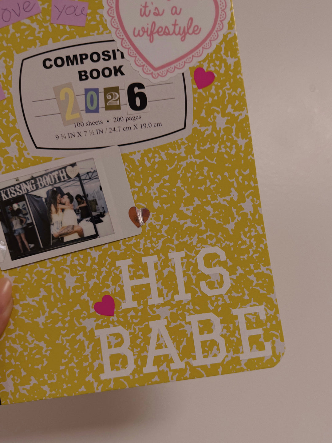 His Babe Decal
