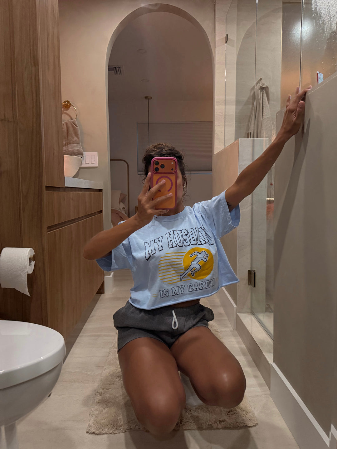 My Husband is my Cardio Tee