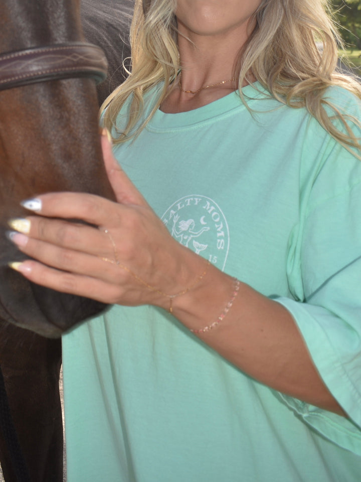 Salty Moms Beach Club Tee
