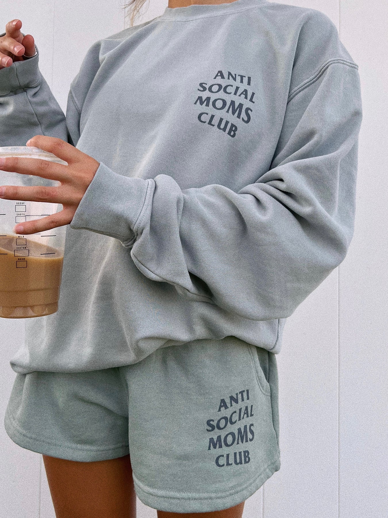 Antisocial Moms Club Sweatshorts Hubs & Hers