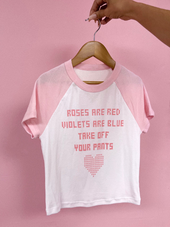 Roses Are Red Babydoll Tee