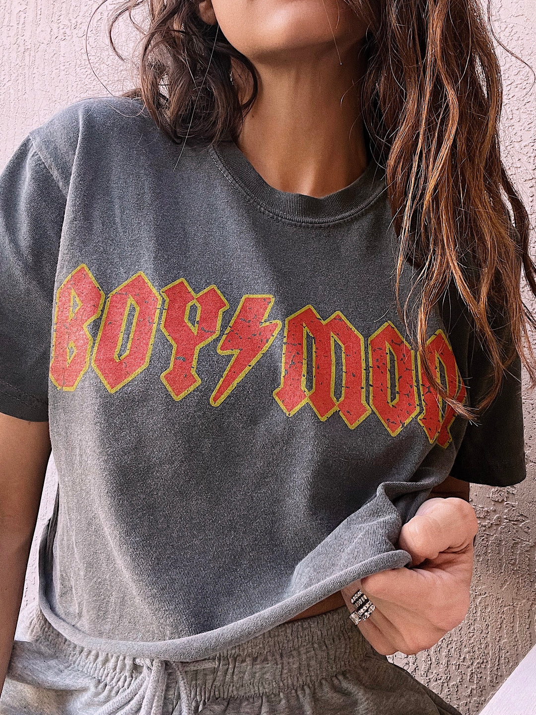 Boy Mom Band Tee